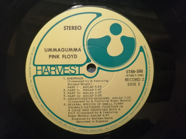 Pink Floyd : Ummagumma (2xLP, Album, RE, Win)