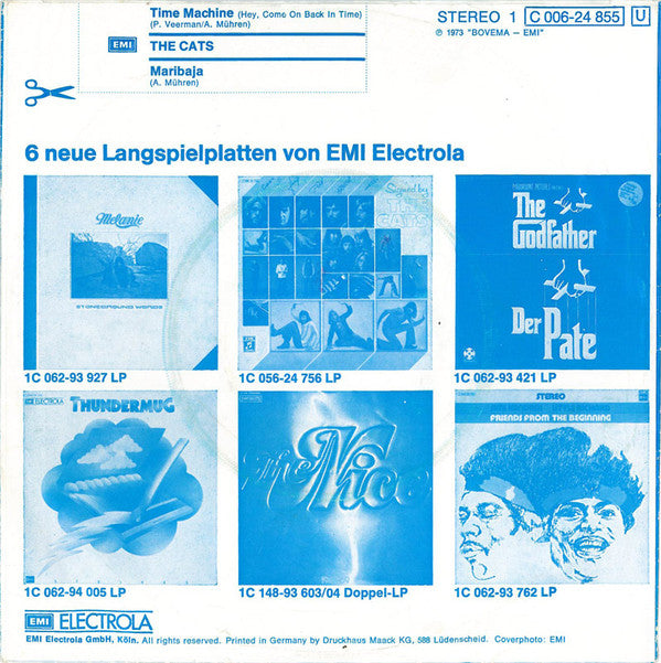 The Cats : Time Machine (7", Single)