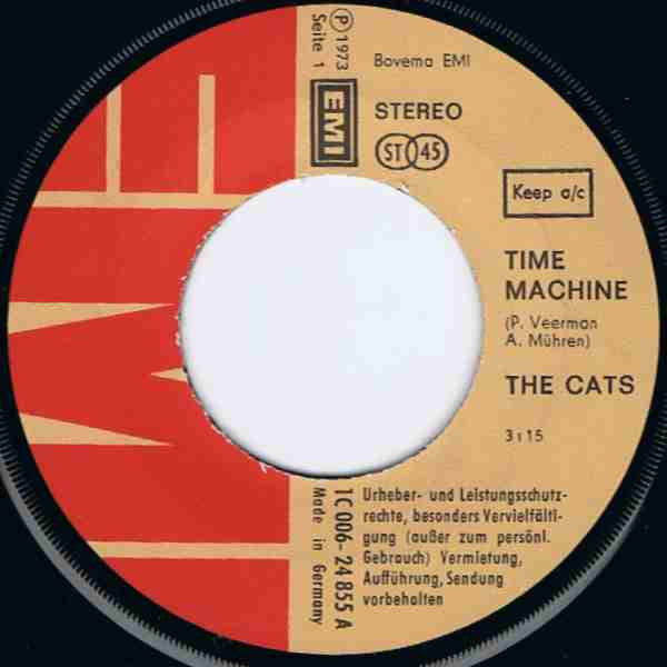 The Cats : Time Machine (7", Single)