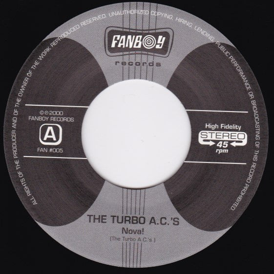 The Turbo A.C.'s : Nova! (7")