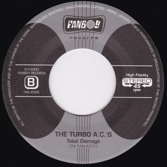 The Turbo A.C.'s : Nova! (7")