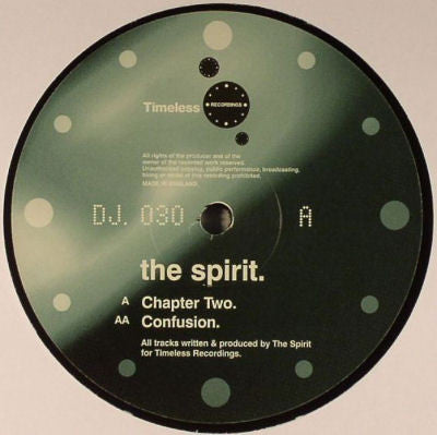 The Spirit* : Chapter Two / Confusion (12")