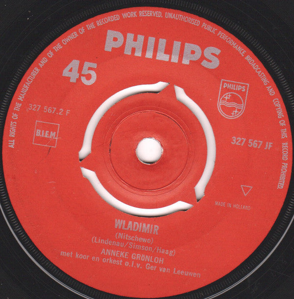 Anneke Grönloh : Da Doe Ron Ron / Wladimir (7")