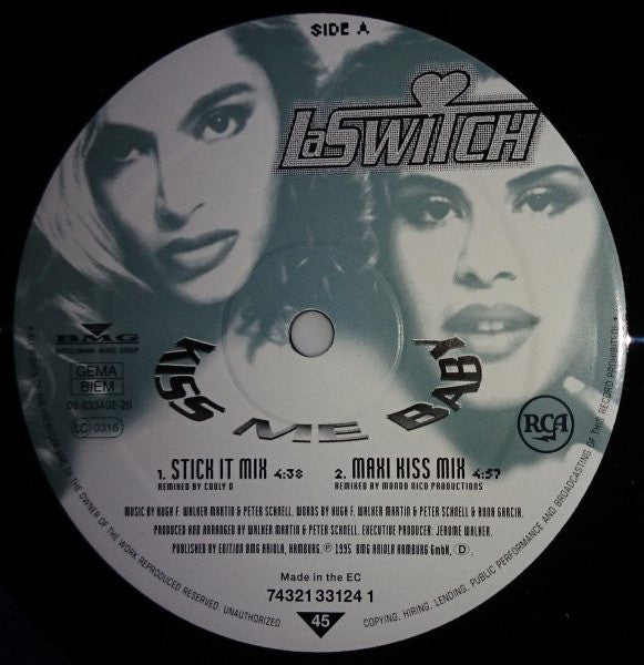La Switch : Kiss Me Baby (12")