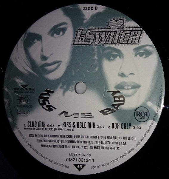 La Switch : Kiss Me Baby (12")
