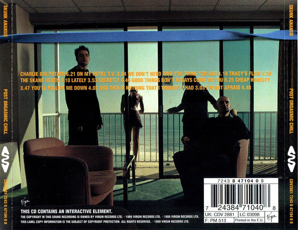 Skunk Anansie : Post Orgasmic Chill (CD, Album, Enh)