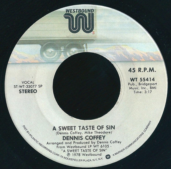 Dennis Coffey : A Sweet Taste Of Sin (7")