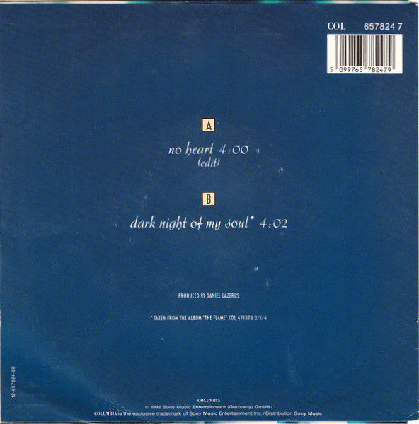 Natasha Oldfield : No Heart (7", Single)