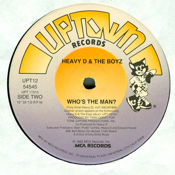 Heavy D. & The Boyz : Who's The Man? (12")