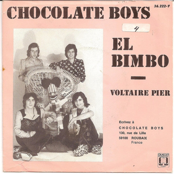 Chocolate Boys : El Bimbo (7", Single)
