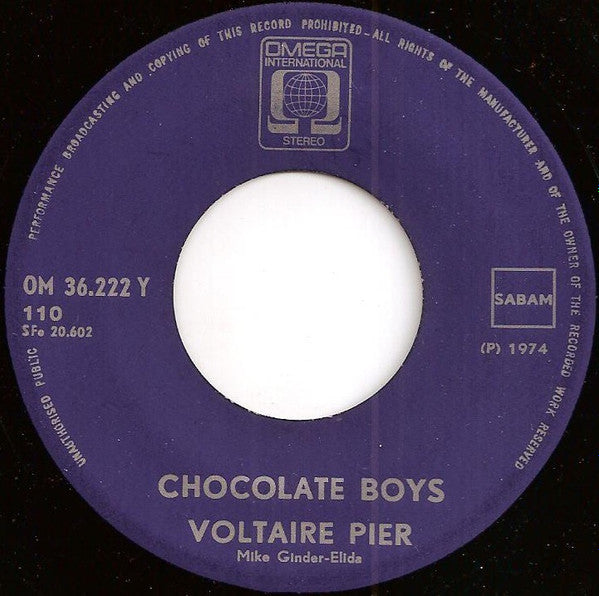 Chocolate Boys : El Bimbo (7", Single)