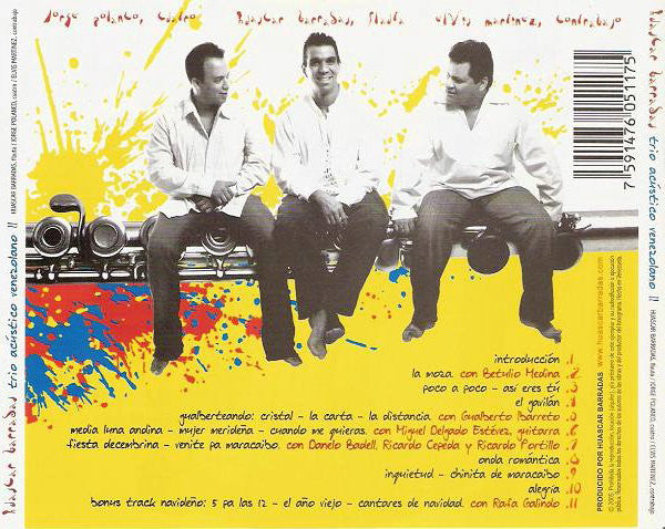 Huáscar Barradas : Trio Acústico Venezolano Il (CD, Album)