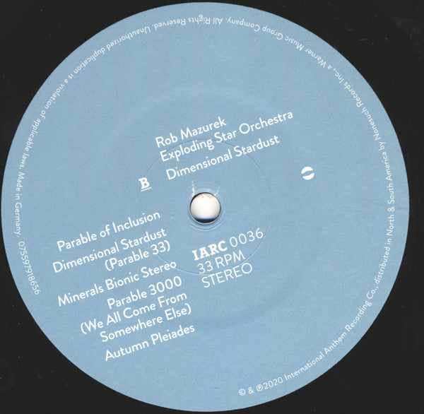 Rob Mazurek / Exploding Star Orchestra : Dimensional Stardust (LP, Album)