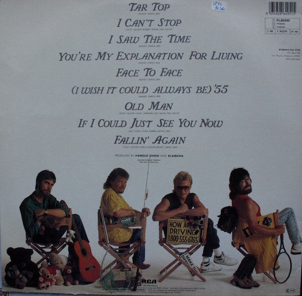Alabama : Just Us (LP, Album)
