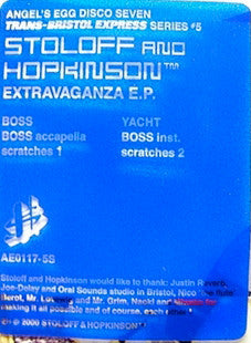 Stoloff & Hopkinson : Extravaganza EP (7")