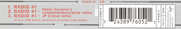AIR : Radio #1 (CD, Single)