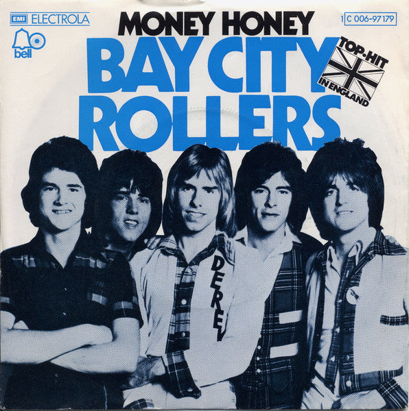 Bay City Rollers : Money Honey (7", Single, EMI)