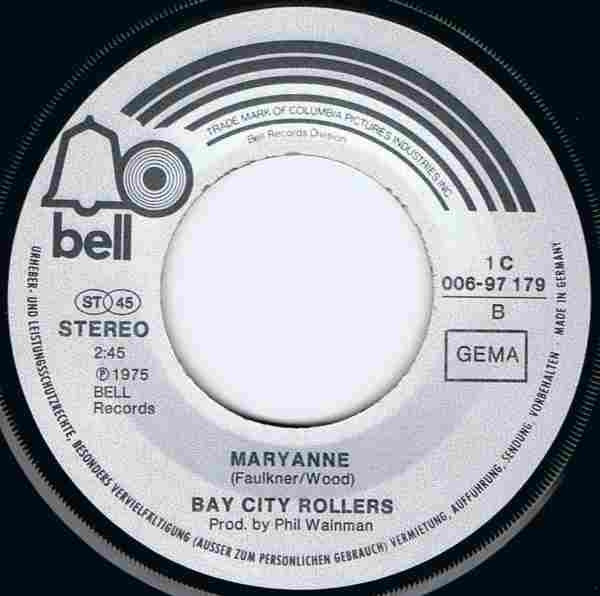 Bay City Rollers : Money Honey (7", Single, EMI)