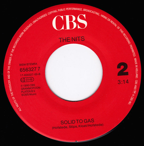 The Nits : Radio Shoes (7", Single)