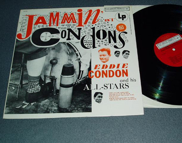 Eddie Condon And His All-Stars : Jammin' At Condon's (LP, Album, Mono)