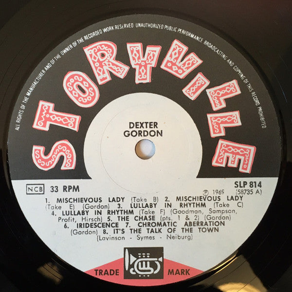 Dexter Gordon : The Dial Sessions (LP, Comp, Mono, RE, RM)