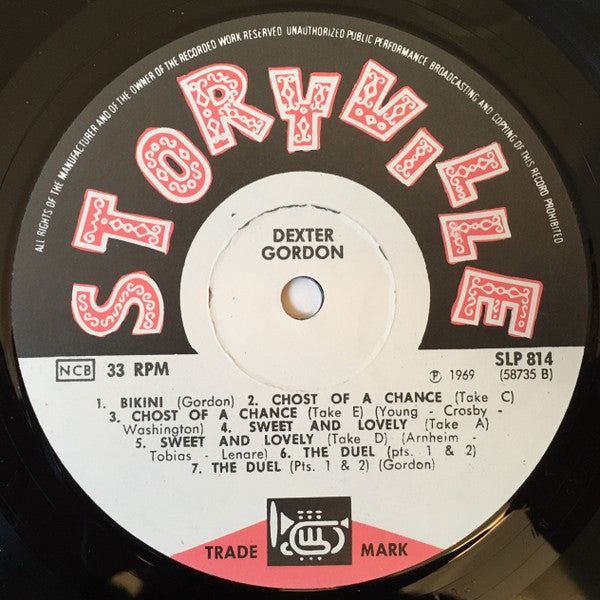 Dexter Gordon : The Dial Sessions (LP, Comp, Mono, RE, RM)