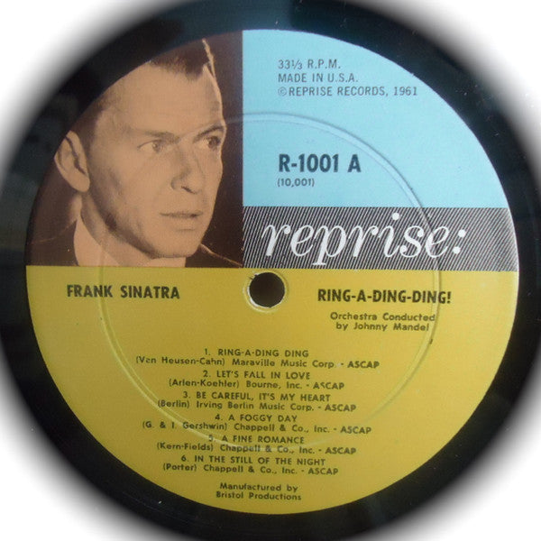 Frank Sinatra : Ring-A-Ding Ding! (LP, Album, Mono)