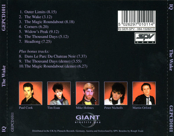 IQ (7) : The Wake (CD, Album, RE)