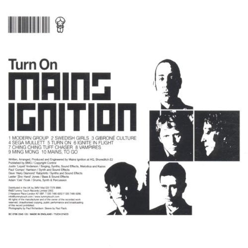 Mains Ignition : Turn On (CD, Album)
