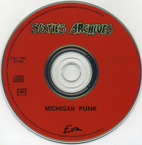 Various : Sixties Archives Vol. 7 Michigan Punk (CD, Comp)