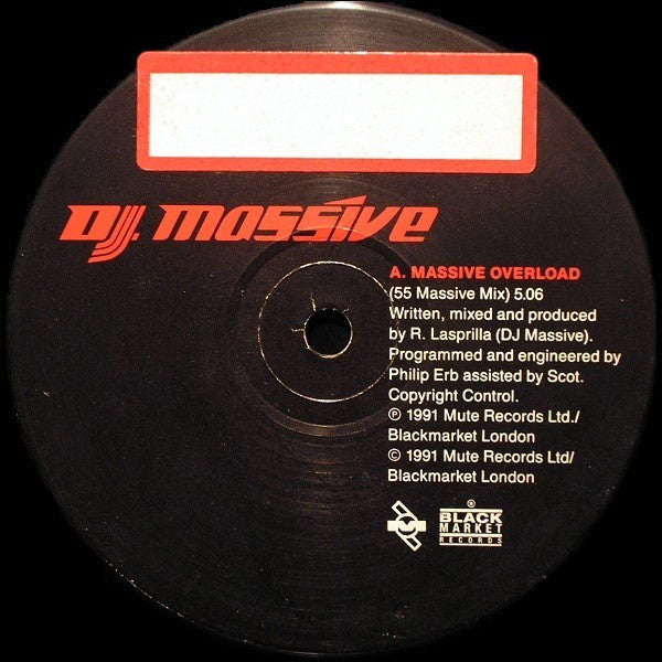 DJ Massive : Massive Overload (12")