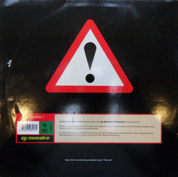 DJ Massive : Massive Overload (12")