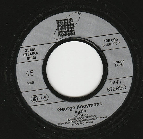 George Kooymans : The Beat Goes On (7", Single)