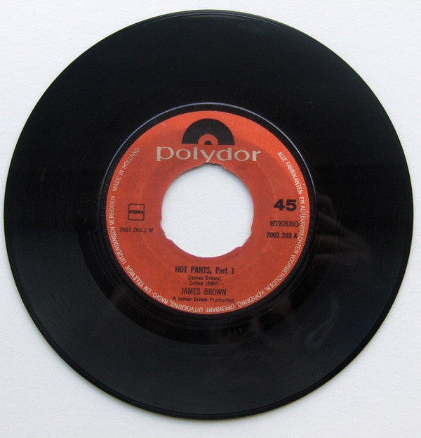 James Brown : Hot Pants, Part 1 / Hot Pants, Part 2 & 3 (7", Single)