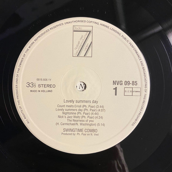 Swingtime Combo : Lovely Summers' Day (LP)