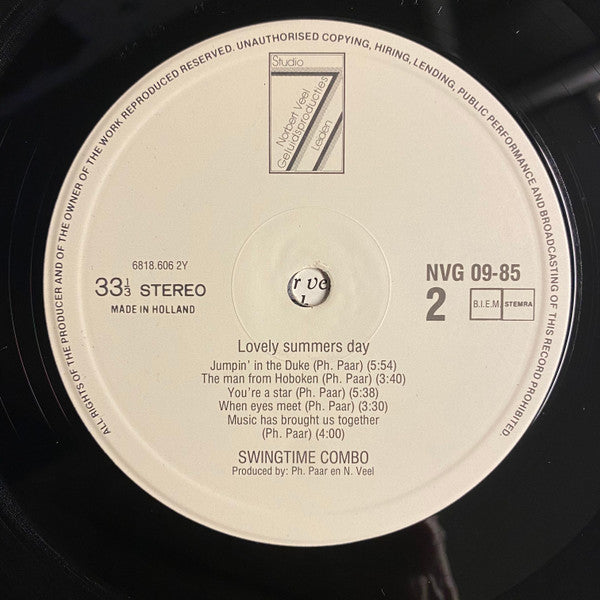 Swingtime Combo : Lovely Summers' Day (LP)