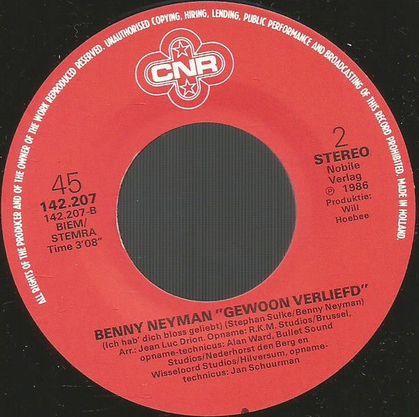 Benny Neyman : Lotje (7", Single)