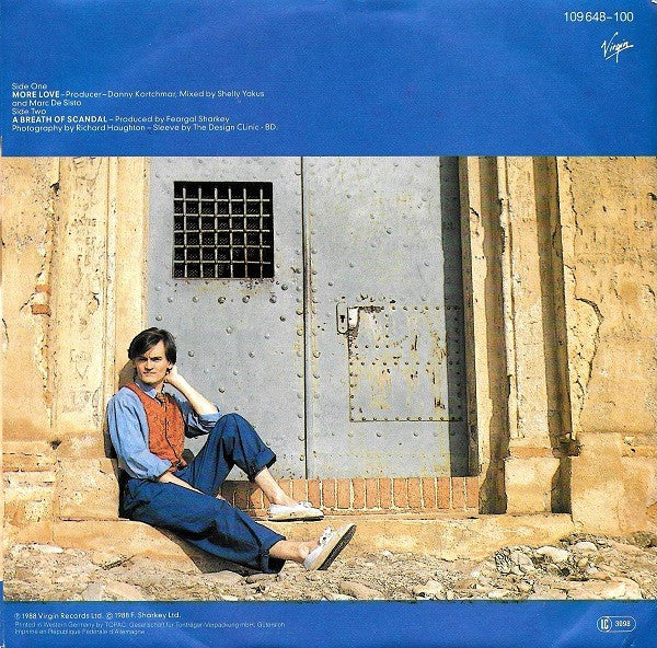 Feargal Sharkey : More Love (7", Single)