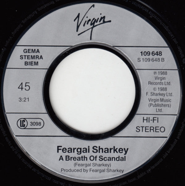 Feargal Sharkey : More Love (7", Single)