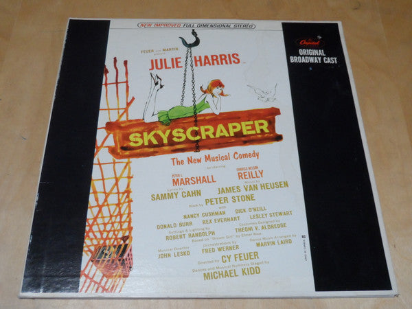 Julie Harris (3) : Skyscraper (Original Broadway Cast) (LP, Album, Mono)
