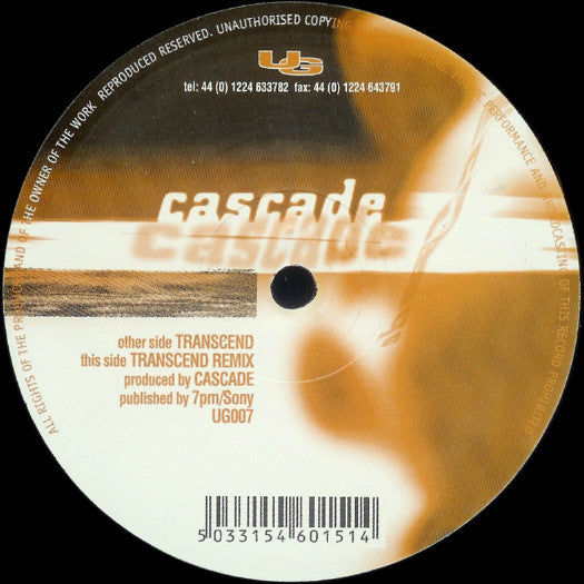 Cascade : Transcend (12")