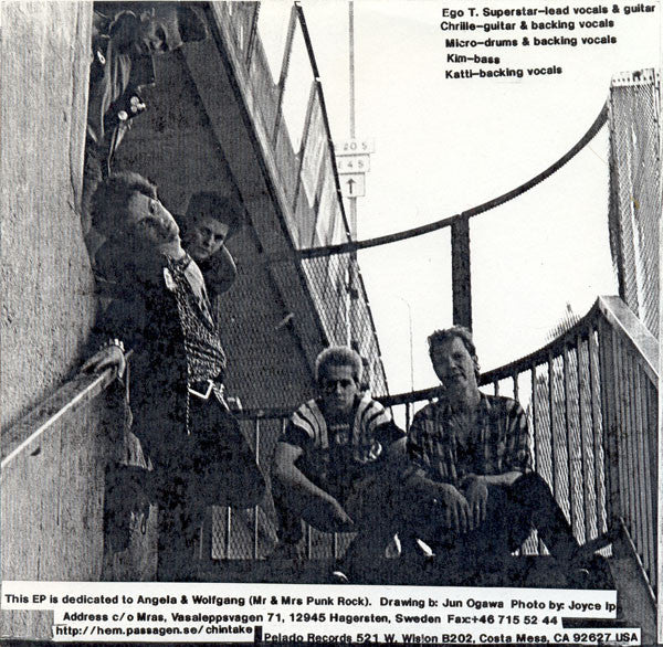 Chinese Takeaway : Shut Up & Behave (7", EP)