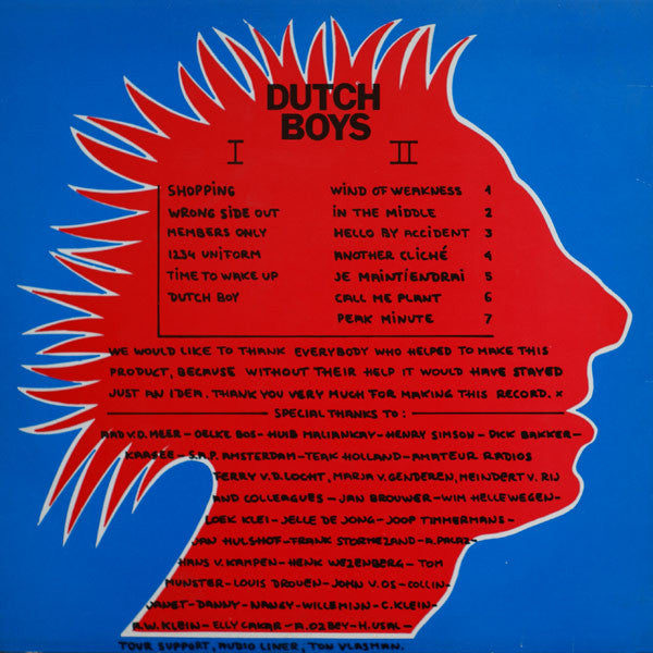 Willy Nilly : Dutch Boys (LP)