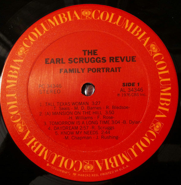 Earl Scruggs Revue : Family Portrait (LP, Album)