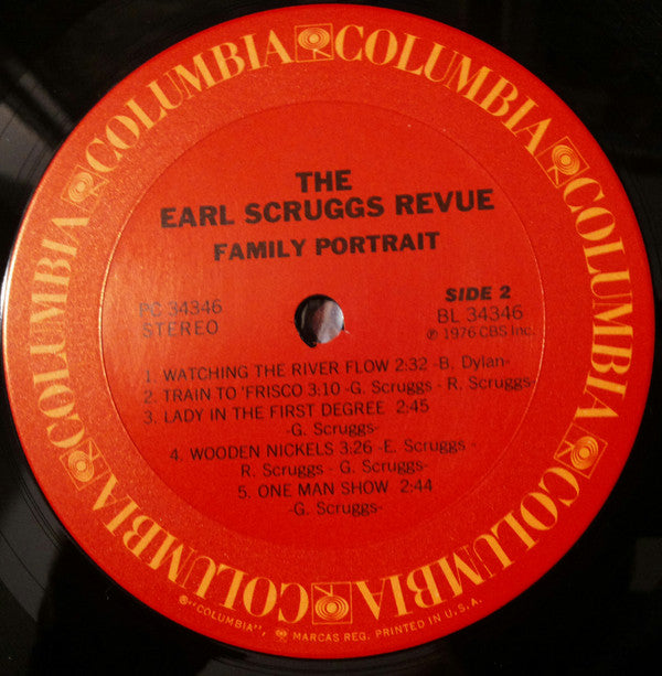 Earl Scruggs Revue : Family Portrait (LP, Album)