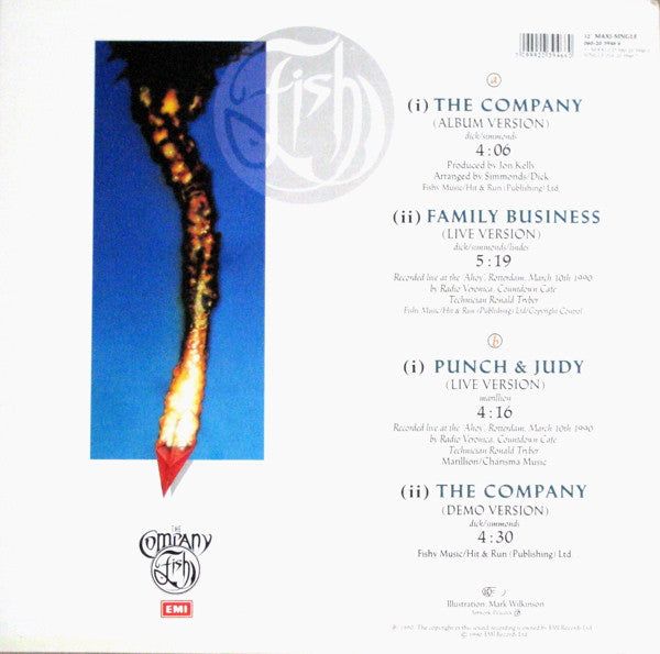 Fish : The Company (12", Maxi)