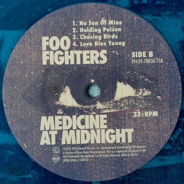 Foo Fighters : Medicine At Midnight (LP, Album, Ltd, Blu)