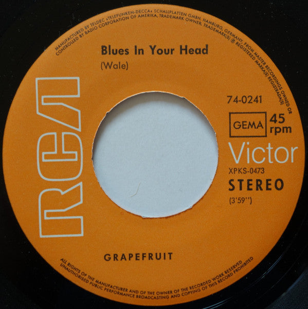 Grapefruit : Thunder & Lightning (7", Single)