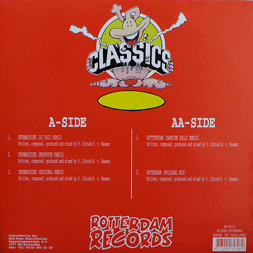 Bald Terror : Drummachine Remixes (12")