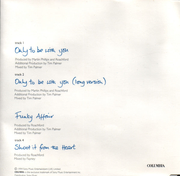 Roachford : Only To Be With You (CD, Maxi)